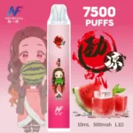 INF無限&鬼滅之刃聯名版抛棄式7500口