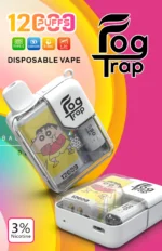 LABUBU & 蠟筆小新聯名款-Fog trap 12000口抛棄式：圖片 2