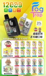 LABUBU & 蠟筆小新聯名款-Fog trap 12000口抛棄式：圖片 6